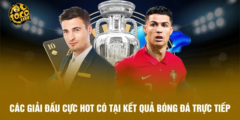 Các giải đấu cực hot có tại kết quả bóng đá trực tiếp