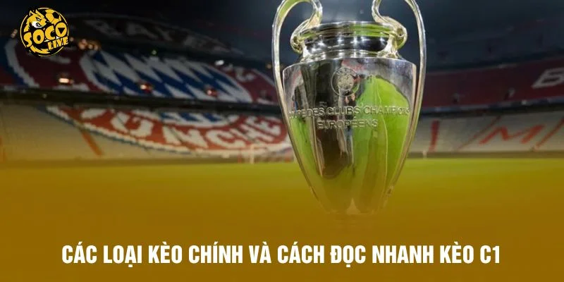 Các loại kèo chính và cách đọc nhanh kèo C1