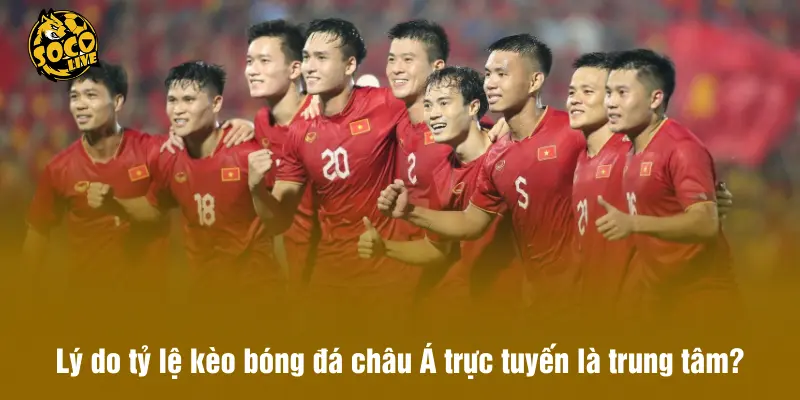 Lý do tỷ lệ kèo bóng đá châu Á trực tuyến là trung tâm?