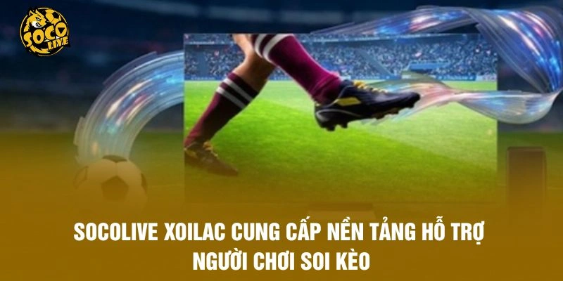 Socolive Xoilac cung cấp nền tảng hỗ trợ người chơi soi kèo