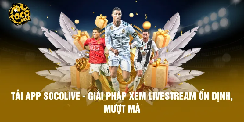 Tải App Socolive - Giải Pháp Xem Livestream Ổn Định, Mượt Mà
