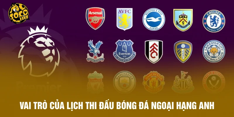 Vai trò của việc theo dõi lịch thi đấu bóng đá Ngoại hạng Anh